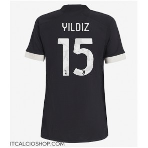 Juventus Kenan Yildiz #15 Terza Maglia Femmina 2023-24 Manica Corta